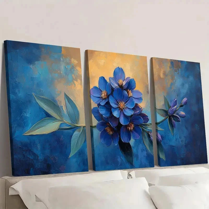 3pcs Alfalfa Painting Print Alfalfa Art  E   Wall Art Set Canvas Framed 50x70cm - High Quality Print 100% Australian Made Wall Canvas Ready to Hang - Bella Home Decor
