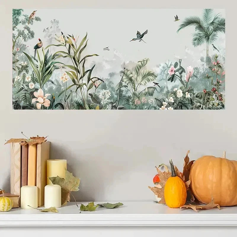 Modern Natural Pastoral Scenes Wall Art Canvas Office Home Room Framed 120x60cm