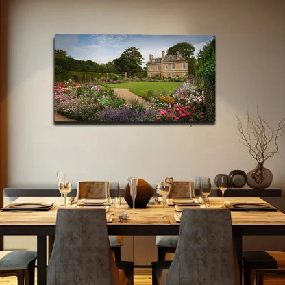 Blooming Flowers Wall Art Canvas Office Home Room Framed 120x60cm