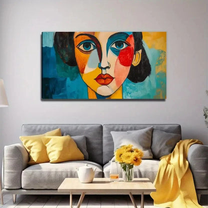Mother's Face Perfect Wall Art Canvas Office Home Room Framed 120x60cm