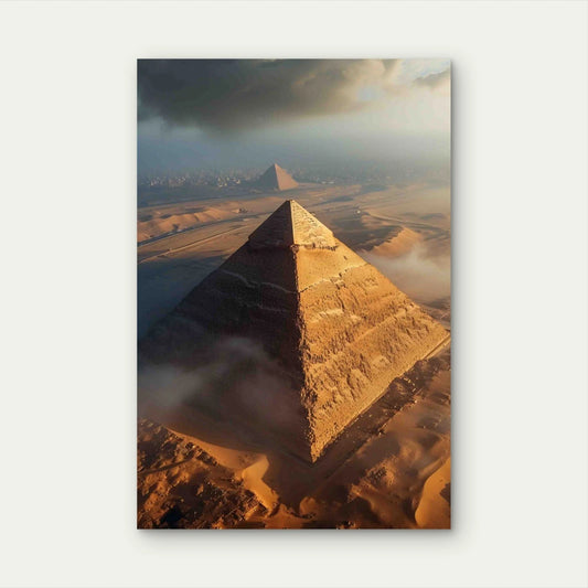 Architecture Ancient Monument 40x60cm Metal Print Ready to Hang
