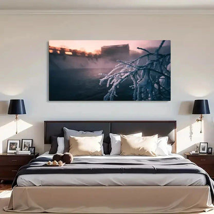 Scenery Landscape Spring Wall Art Canvas Office Home Room Framed 120x60cm