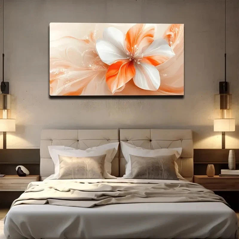 Modern Bohemian Abstract Wall Art canvas office home room framed 120x60cm