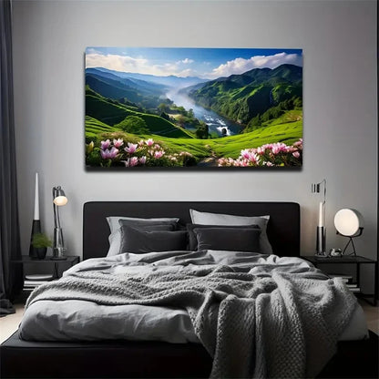 Breathtaking Landscapes Wall Art Canvas Office Home Room Framed 120x60cm