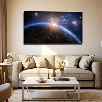 A Ray Of Sunlight Wall Art Canvas Office Home Room Framed 120x60cm