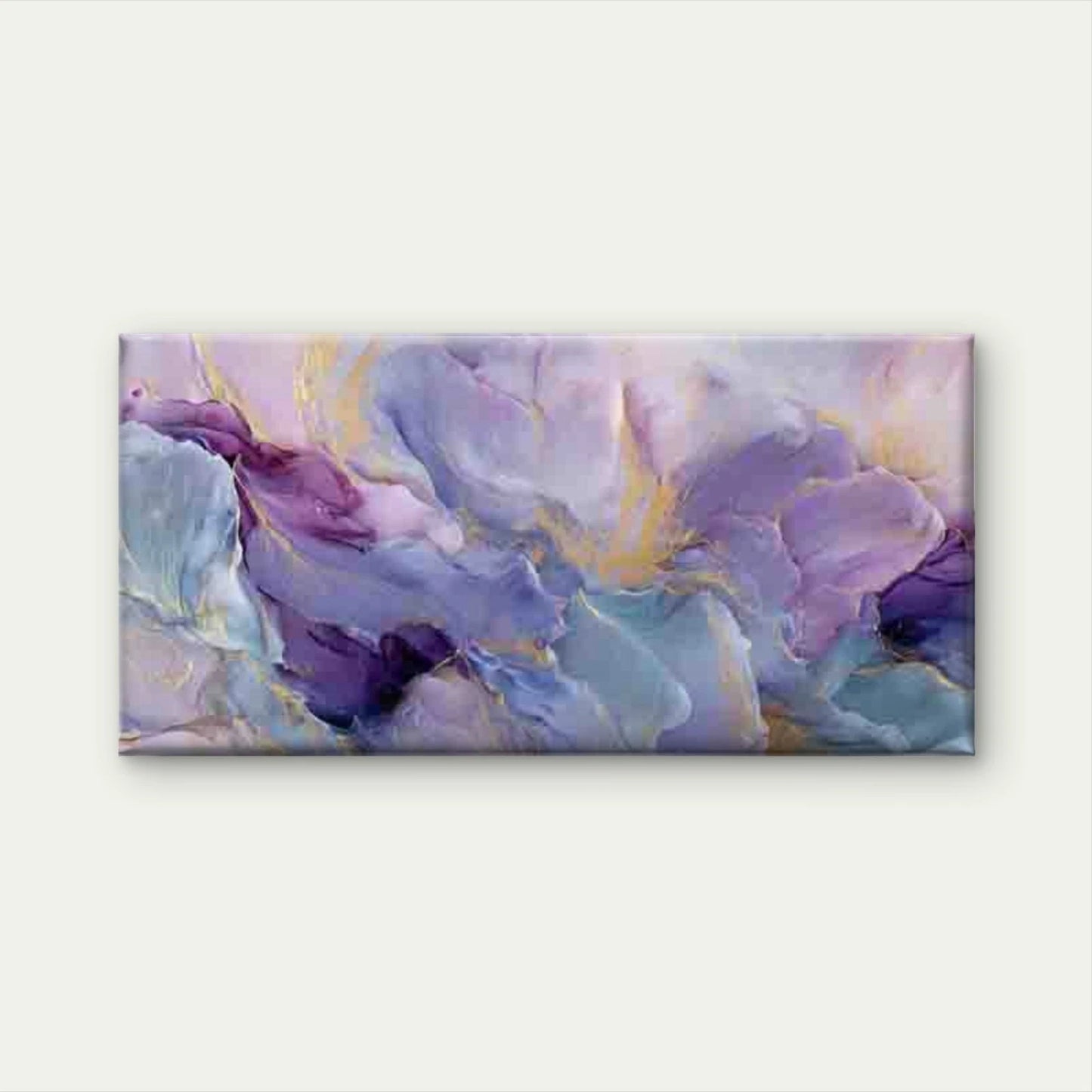Bohemian with Purple Abstract Wall Art Canvas Office Home Room Framed 120x60cm