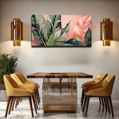 Flattering Banana Wall Art Canvas Office Home Room Framed 120x60cm
