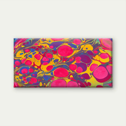 Modern Abstract Paint Swirl Wall Art Canvas Office Home Framed 120x60cm