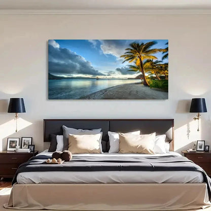 Vintage & Contemporary Scenery Wall Art Canvas Office Home Room Framed 120x60cm - Bella Home Decor
