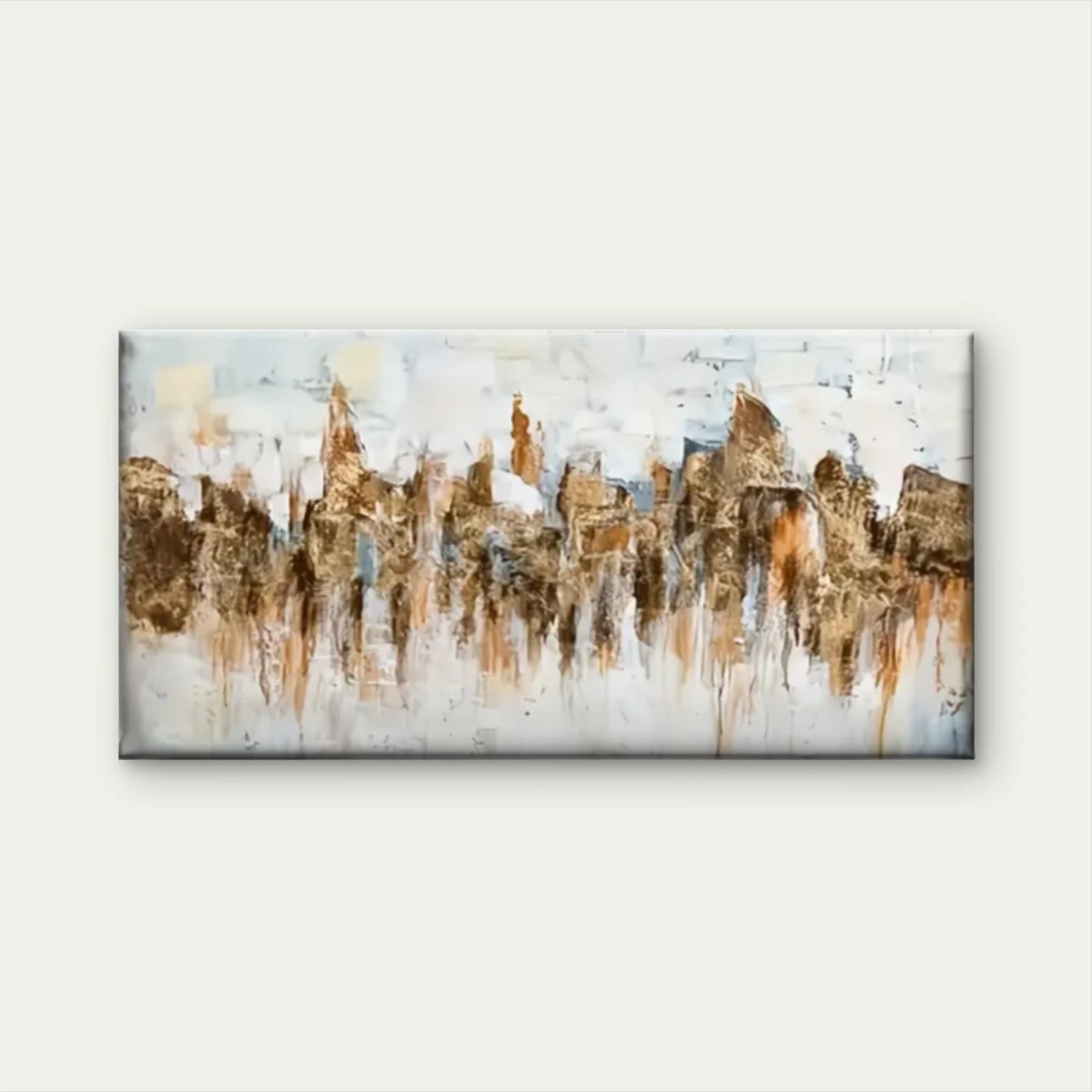 Urban Landscape Abstract Wall Art Canvas Office Home Room Framed 120x60cm