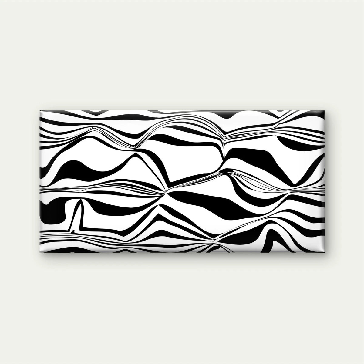Black & White Abstract Geometric Art Wall Art Canvas Office Home Framed 120x60cm