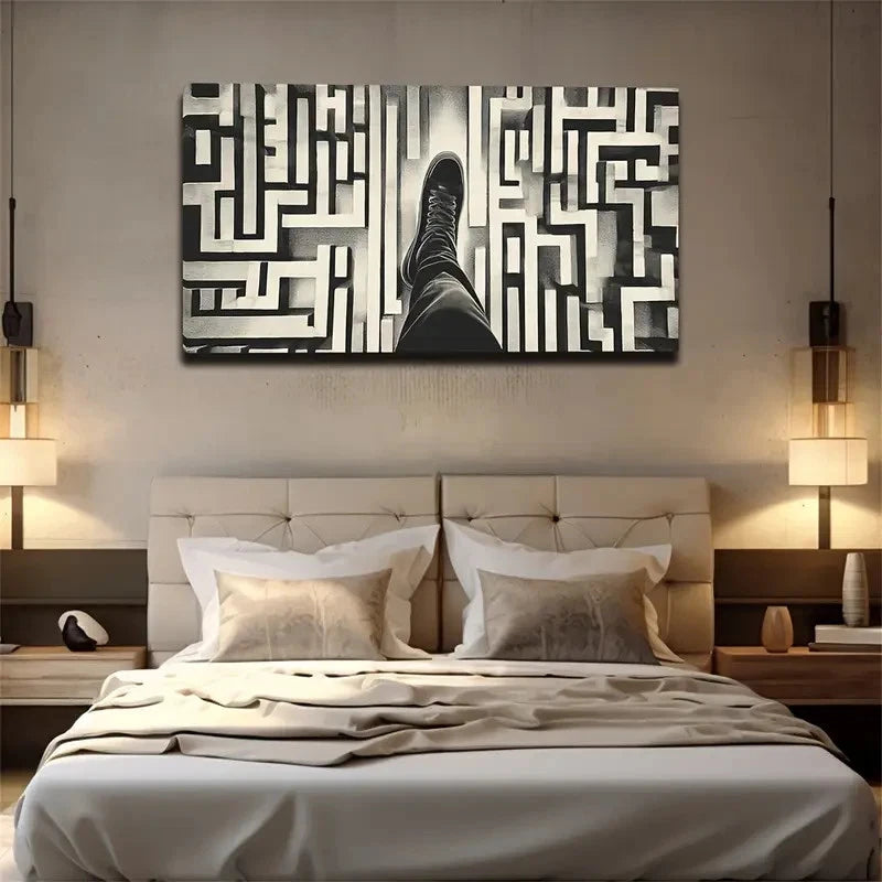 Creative Product Wall Art Canvas Office Home Room Framed 120x60cm