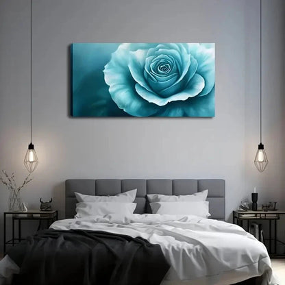 Rose Petal Gradient Color Wall Art Canvas Office Home Room Framed 120x60cm - Bella Home Decor