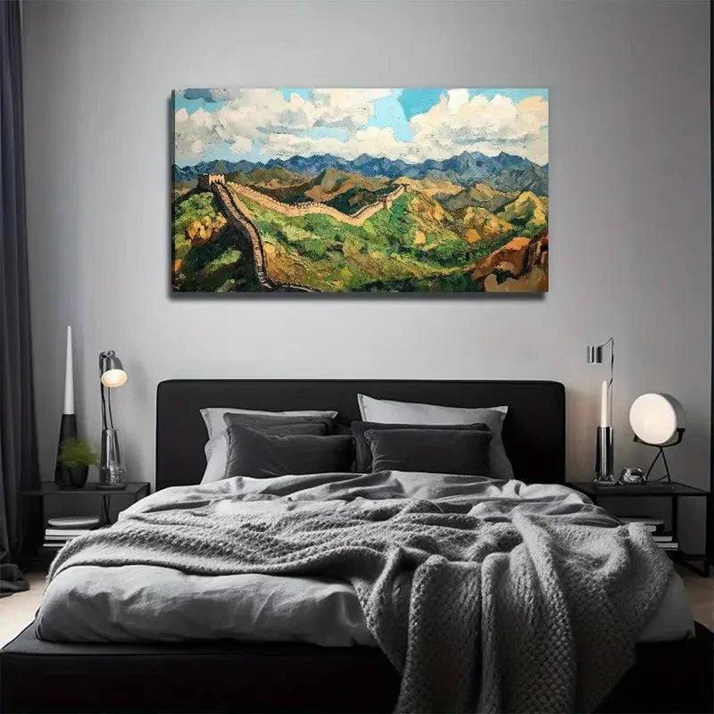 Famous Architecture Wall Art Canvas Office Home Room Framed 120x60cm