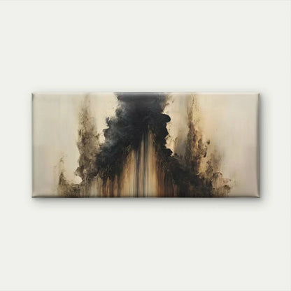 Flowing Lines Abstract Wall Art Canvas Office Home Room Framed 120x60cm