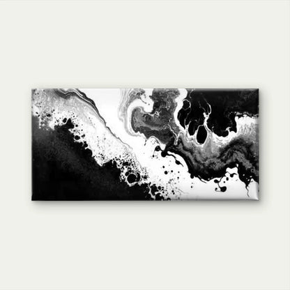 Featuring a Striking Abstract Wall Art Canvas Office Home Room Framed 120x60cm