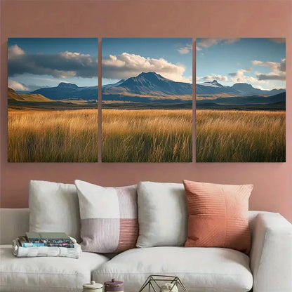 3pcs Vantajokull Awesome Travel Metal Print Ready to Hang Art - Bella Home Decor