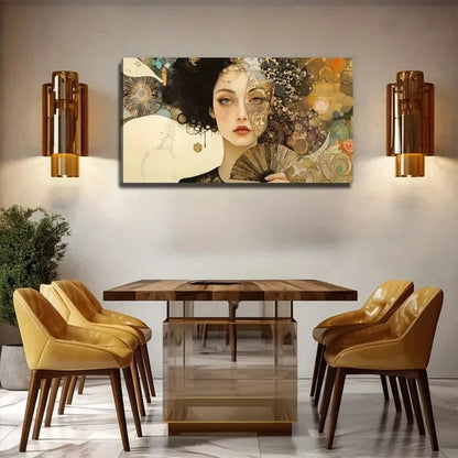 Elegant Women Perfect Wall Art Canvas Office Home Room Framed 120x60cm