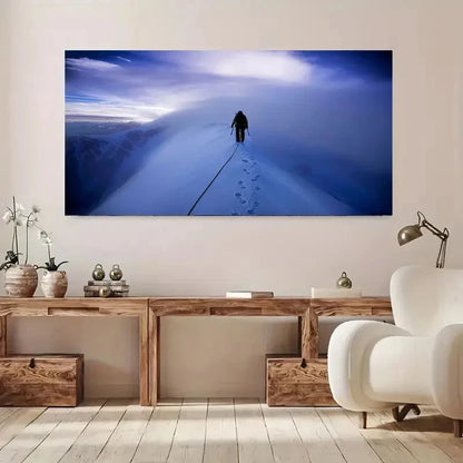 Huge Modern Aesthetic Lonely Wall Art Canvas Office Home Room Framed 120x60cm