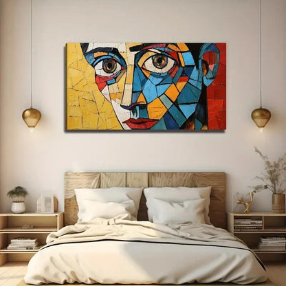 Color Block Perfect Wall Art Canvas Office Home Room Framed 120x60cm