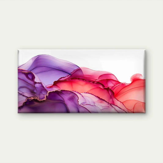 Alcohol Ink Splash Abstract Art Wall Art Canvas Office Home Room Framed 120x60cm