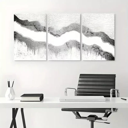 3pcs Abstract Art Set Canvas Unframed - High Quality Print 100% Australian Made Wall Canvas - Bella Home Decor