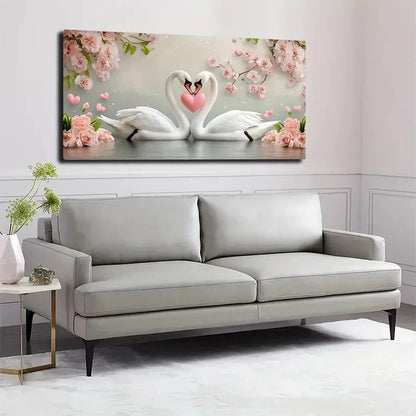 Bohemian Modern Light Wall Art canvas office home room framed 120x60cm - Bella Home Decor