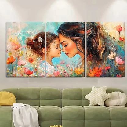 3pcs Mom from Daughter Metal Print Ready to Hang Art