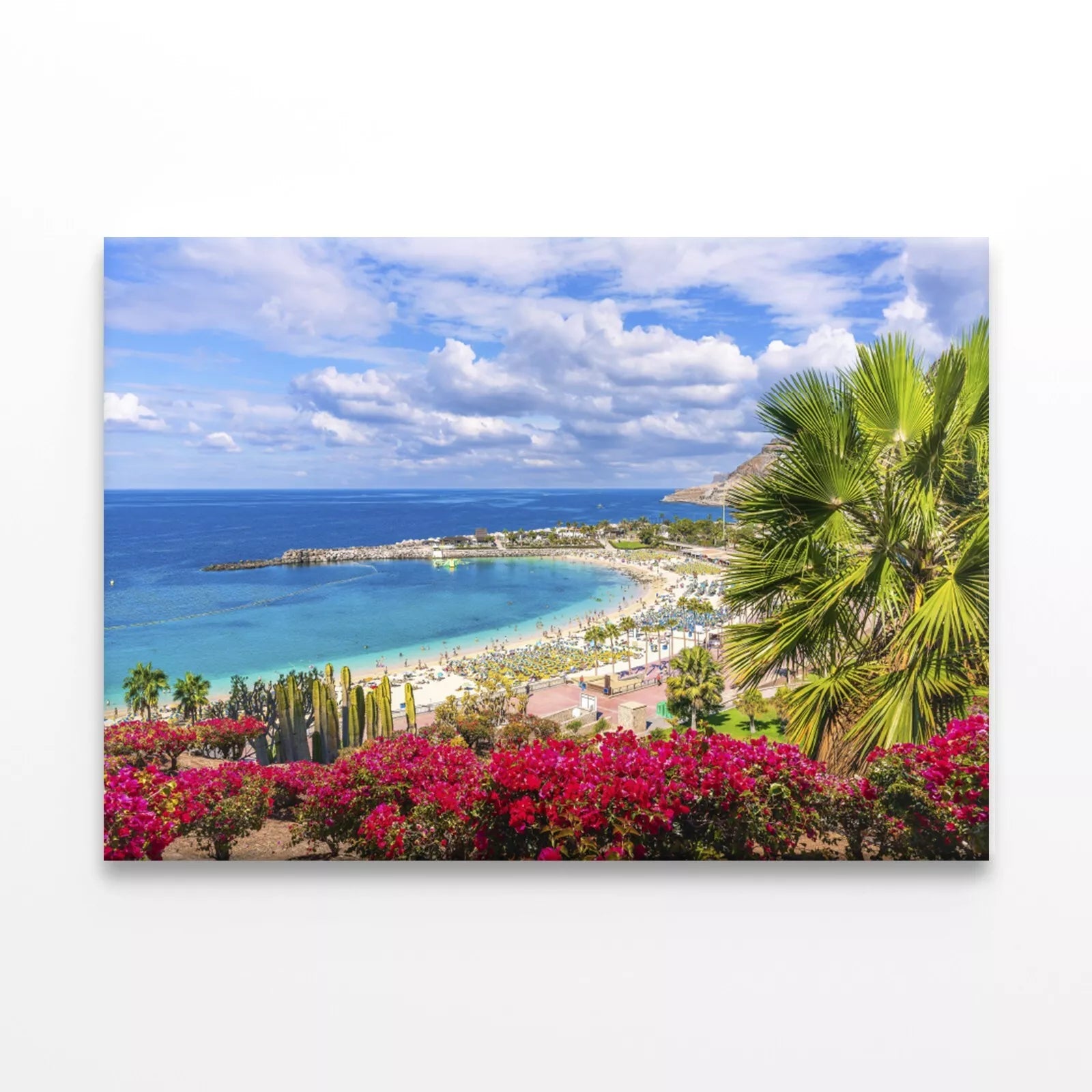 Amadores Beach In Gran Canaria    Wall Art Decor 100% Australian Made - Bella Home Decor
