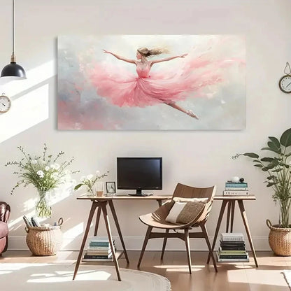 Transverse Orientation Deco Wall Art Canvas Office Home Room Framed 120x60cm - Bella Home Decor