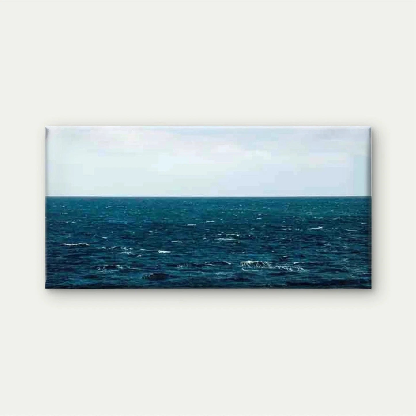 Sea View Painting Wall Art Canvas Office Home Room Framed 120x60cm