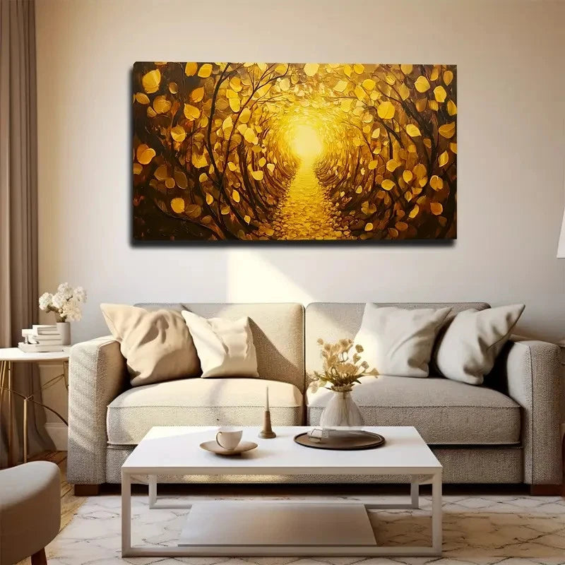 A Dream-Like Road Wall Art Canvas Office Home Room Framed 120x60cm