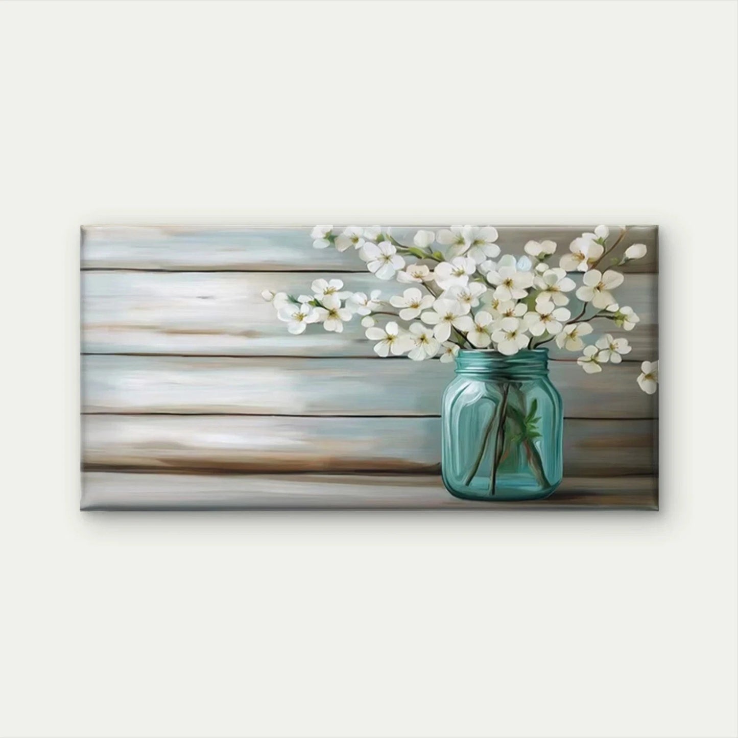 Japanese-Cherry Blossom Wall Art Canvas Office Home Room Framed 120x60cm