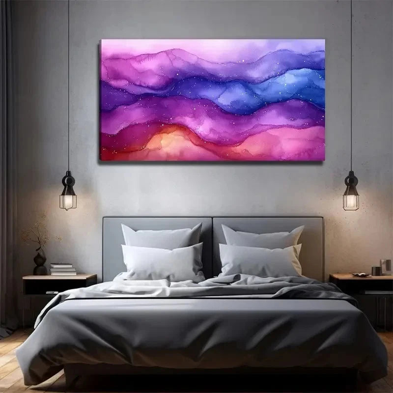 Beautiful Painting Atmosphere Wall Art Canvas Office Home Room Framed 120x60cm