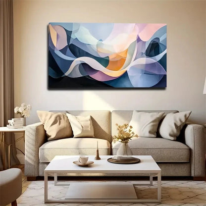 Abstract Patterns Decoration Wall Art Canvas Office Home Room Framed 120x60cm