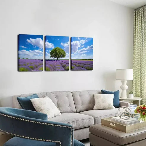 3pcs Triple Framed Ink Artwork Wall Art Canvas Unframed - High Quality Print 100% Australian Made Wall Canvas