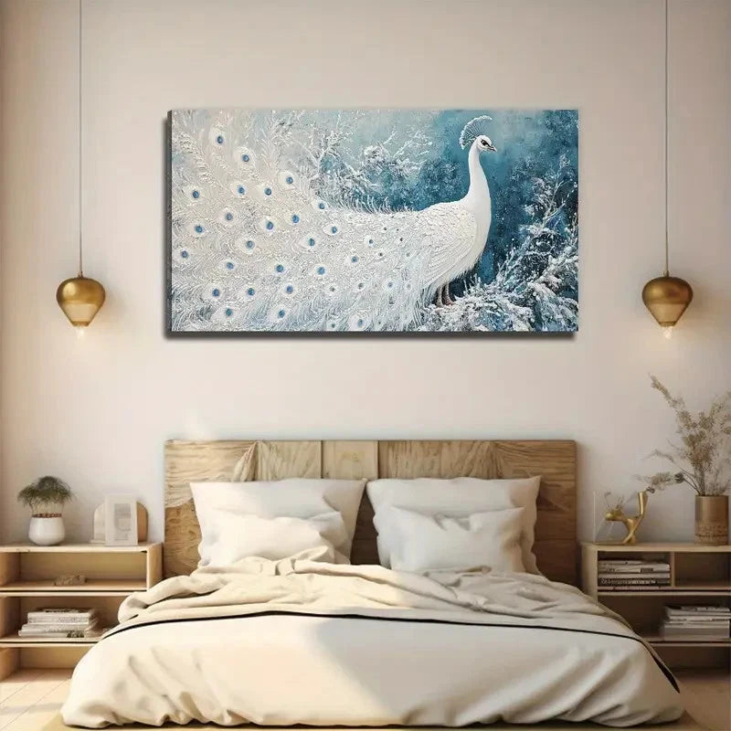 Eyespot Accents Modern Minimal Wall Art Canvas Office Home Room Framed 120x60cm