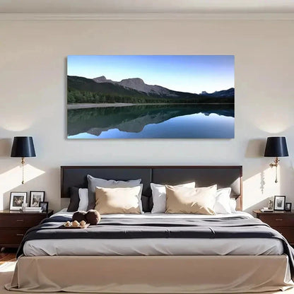 Natural Scenery Wedge Serenity Wall Art Canvas Office Home Room Framed 120x60cm