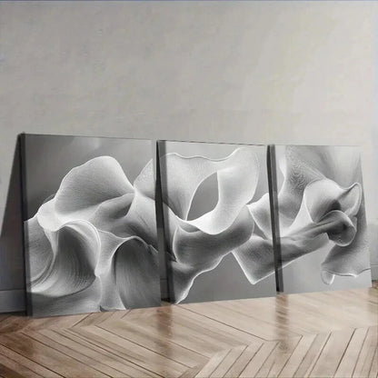 3pcs Abstract Art Deco Classic Wall Art Set Canvas Framed 50x70cm - High Quality Print 100% Australian Made Wall Canvas Ready to Hang