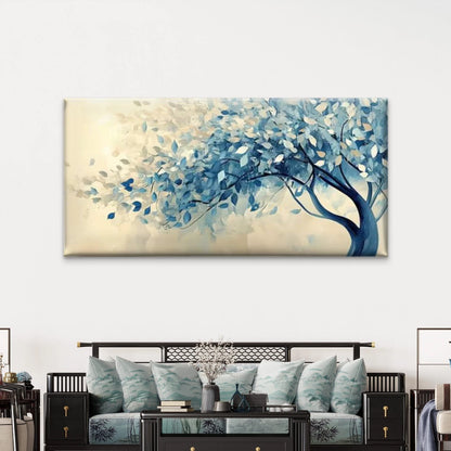 Tropical Beach Sunset with Palm Wall Art Canvas Office Home Room Framed 120x60cm - Bella Home Decor