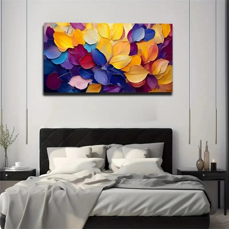 Bohemian Modern Abstract Wall Art Canvas Office Home Room Framed 120x60cm