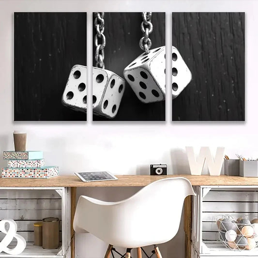 3pcs A hole suspended from a chain ART Wall Art Set Canvas Framed 60x90cm - High Quality Print 100% Australian Made Wall Canvas Ready to Hang