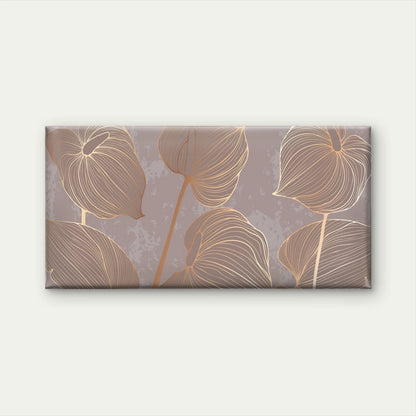 Abstract Floral pattern Wall Art Canvas Office Home Room Framed 120x60cm - Bella Home Decor