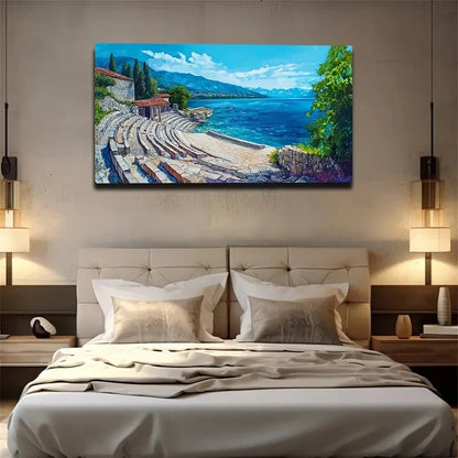 Walls Ecological Style Creative Wall Art Canvas Office Home Room Framed 120x60cm
