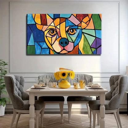 Abstract Design With Colorful Wall Art Canvas Office Home Room Framed 120x60cm