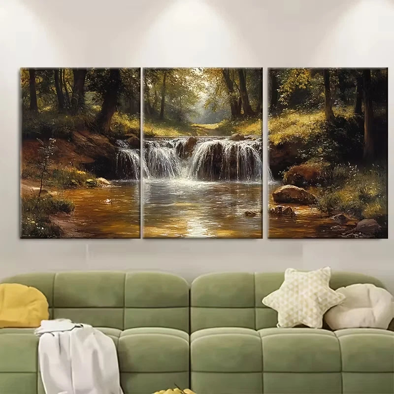 3pcs John Everett Millais Dew Drenched Furze Metal Print Ready to Hang Art