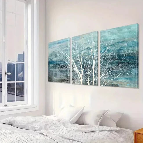 3pcs Tree of Life Canvas Framed60X90cm - High Quality Print 100% Australian Made Wall Canvas Ready to Hang