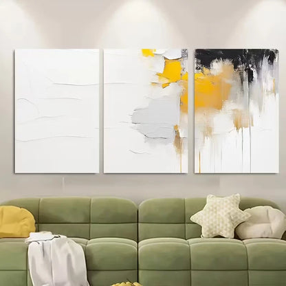 3pcs Modern Minimal Home Decor Metal Print Ready to Hang Art