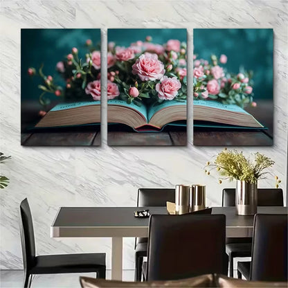 3pcs Mother'S Day Book for Mom Metal Print Ready to Hang Art