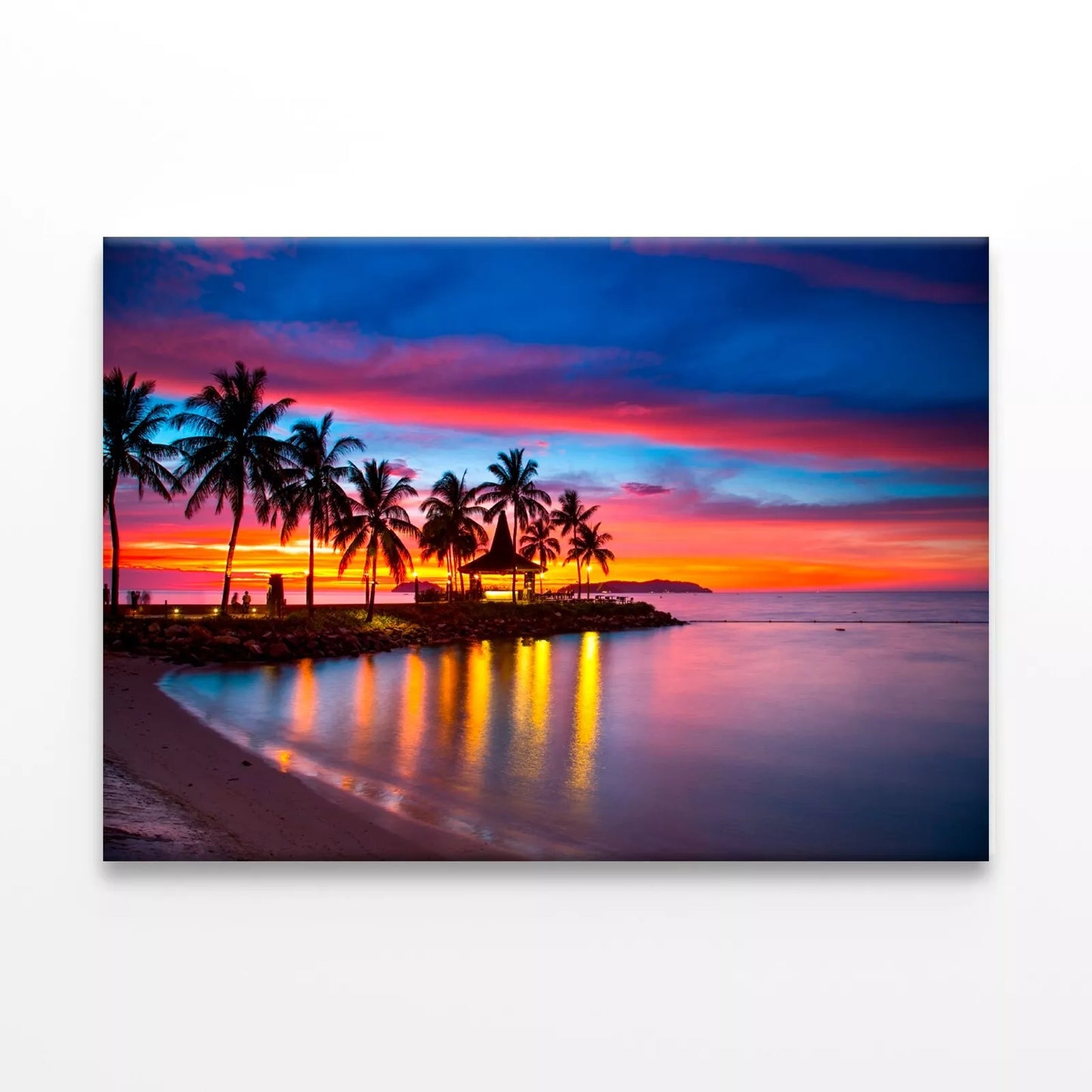 Sunrise From North Borneo Wall Art Decor 100% Australian Made - Bella Home Decor